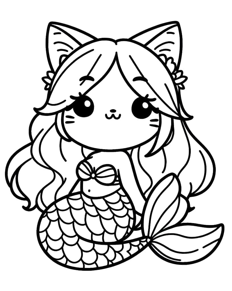 Chat Sirène 45